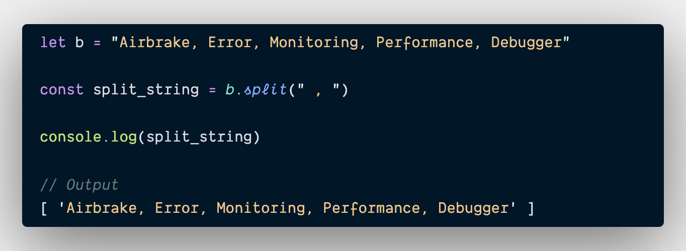 JavaScript: How To Convert a String Into an Array