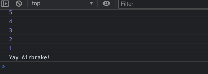 What a recursive code will look like if it's working properly, preventing the error. 