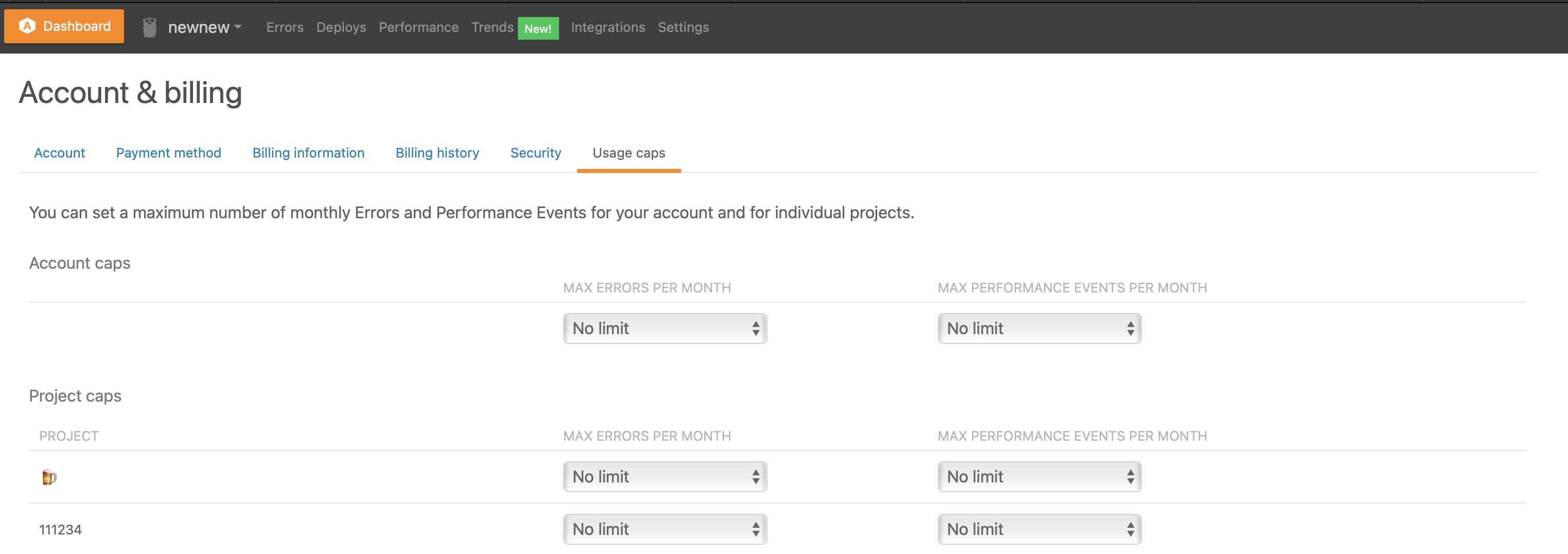 Controlling Airbrake Error Volumes with Usage Caps & Filters